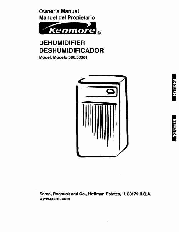 Kenmore Dehumidifier 580_53301-page_pdf